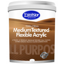 EXCELSIOR PAINT / All Purpose Medium Textures Flexible Acrylic Champagne Breeze Paint 5ltr / TF CB 5LTR EXCELSIOR PAINT / All Purpose Medium Textures Flexible Acrylic Champagne Breeze Paint 5ltr / TF CB 5LTR
