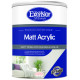 EXCELSIOR PAINT / Trade Decorators Matt Acrylic Coral Frost Paint 5ltr / TDM CF 5LTR