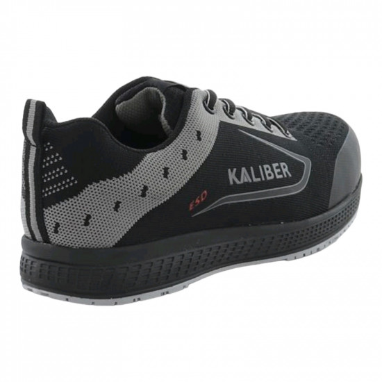 KALIBER / Disruptor Safety Shoe Black/Grey, Size 8 / SFT001401008