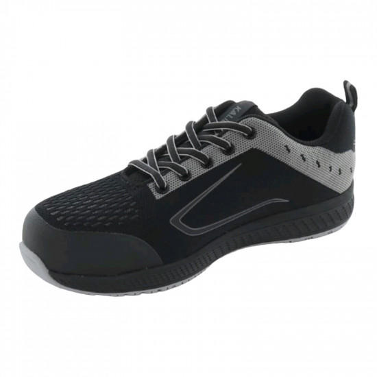 KALIBER / Disruptor Safety Shoe Black/Grey, Size 5 / SFT001401005