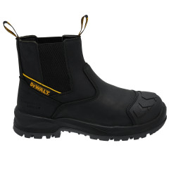 DEWALT / East Haven Leather Water-Resistant Mens Safety Boot, Black , Size UK6