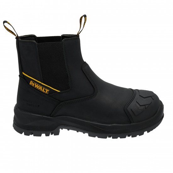 DEWALT / East Haven Leather Water-Resistant Mens Safety Boot, Black , Size UK10