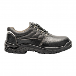 KALIBER / CONDOR Genuine Leather Safety Shoe Black, Size 3