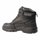 KALIBER / MALLET Full Grain Leather Safety Boot Black, Size 10