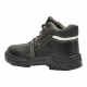 KALIBER / RAPTOR Genuine Leather Safety Boot Black, Size 10
