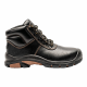 KALIBER / VOLCANO Full Grain Leather Safety Boot Black. Size 10