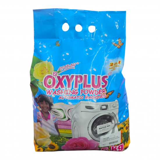 RIS-CLEANING / Oxyplus Automatic Machine Wash Laundry Detergent, Low Foam, 5kg / BC85