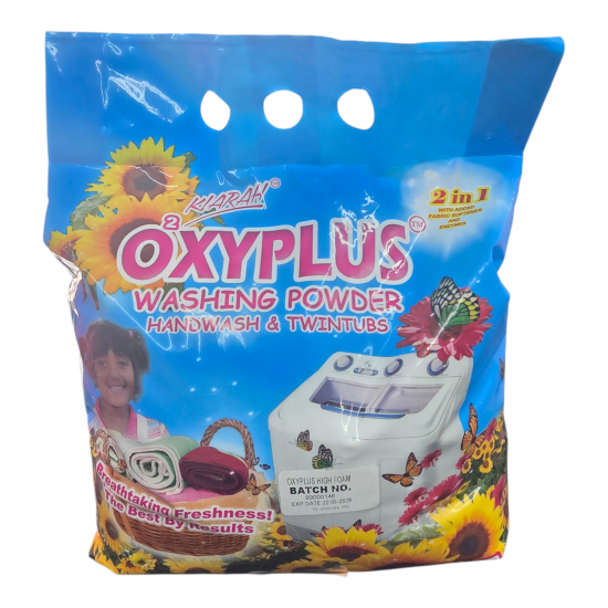 RIS-CLEANING / Oxyplus Hand Wash Laundry Detergent, High Foam, 2kg / BLD2