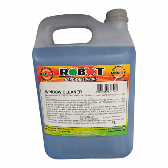 RIS-CLEANING / Window & Glass Cleaner 5ltr / VC10/5