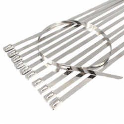 Ball Lok Cable Ties Grade 316 Stainless Steel 4.6x350mm x100 p/box / BT6BUNC046-0350 Ball Lok Cable Ties Grade 316 Stainless Steel 4.6x350mm x100 p/box / BT6BUNC046-0350