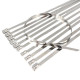 BAND-IT / Ball Lok Cable Ties Grade 304 Stainless Steel 7.9x350mm x100 p/box / BT4BUNC079-0350