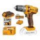INGCO / Cordless Drill Lithium-Ion 20v, 45Nm, including 1x 2.0Ah Battery Pack , 1x Charger, 1x Cr-V 65mm Bit / CDLI200518