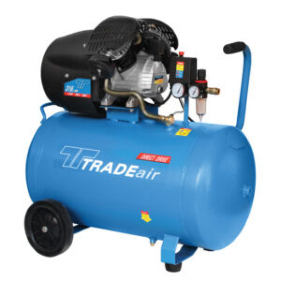 TRADEair / 100L 2.2kW V-Head Compressor Direct Drive 3HP /MCFRC113