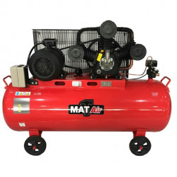 MATAIR Compressor 300 Litre Single Stage 7.5KW 10HP 380v Belt-Drive AIR2200