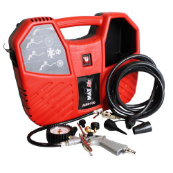 MATAIR Compressor Silent Oil-Free in Carry Case 1.1KW 1.5HP 220v Direct-Drive AIR3100