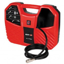 MATAIR Compressor Silent Oil-Free in Carry Case 1.1KW 1.5HP 220v Direct-Drive AIR3100