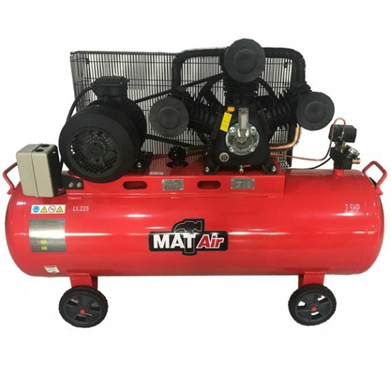 MATAIR Compressor 225 Litre Single Stage 4KW 5.5HP 380v Belt-Drive AIR2150