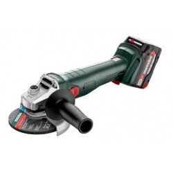 METABO / Cordless Angle Grinder Set 18v, includes Batteries & Charger / W18 L 9-125 QUICK (602249650) METABO / Cordless Angle Grinder Set 18v, includes Batteries & Charger / W18 L 9-125 QUICK (602249650)