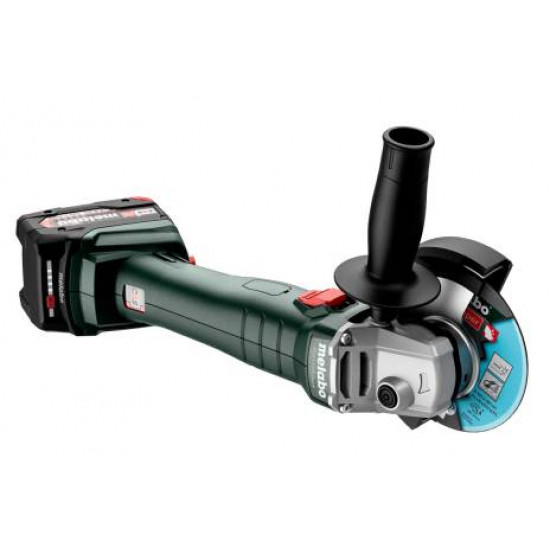 METABO / Cordless Angle Grinder Set 18v, includes Batteries & Charger / W18 L 9-125 QUICK (602249650)