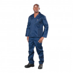 SAFETY-PPE / Standard 80/20 Conti 2-Piece Suit, Navy Blue, Size 30 / 4101030NB SAFETY-PPE / Standard 80/20 Conti 2-Piece Suit, Navy Blue, Size 30 / 4101030NB