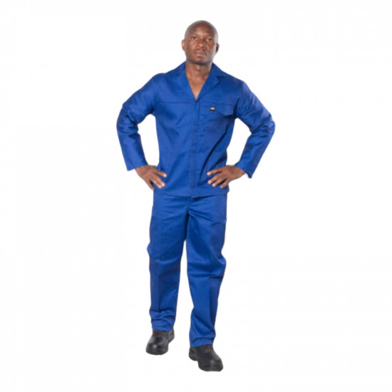 SAFETY-PPE / Standard 80/20 Conti 2-Piece Suit, Royal Blue, Size 36 / 4101036RB