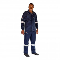 SAFETY-PPE / Continental D59 Blaze Navy Blue Trousers, Flame Retardant & Acid Resistant, Size 28 / 41090NV28 SAFETY-PPE / Continental D59 Blaze Navy Blue Trousers, Flame Retardant & Acid Resistant, Size 28 / 41090NV28
