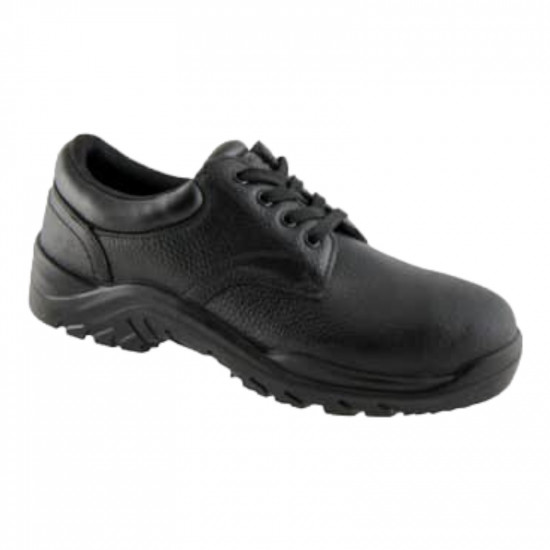 KALIBER / Jackal LO Safety Shoe Black, Size 4 / SFT007100904