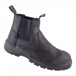 KALIBER / Hammer Fully Grain Leather Safety Boot Black, Size 8 / SFT007302108 KALIBER / Hammer Fully Grain Leather Safety Boot Black, Size 8 / SFT007302108