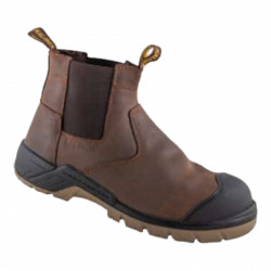 KALIBER / Hammer Fully Grain Leather Safety Boot Choc Brown, Size 7 / SFT007302007 KALIBER / Hammer Fully Grain Leather Safety Boot Choc Brown, Size 7 / SFT007302007