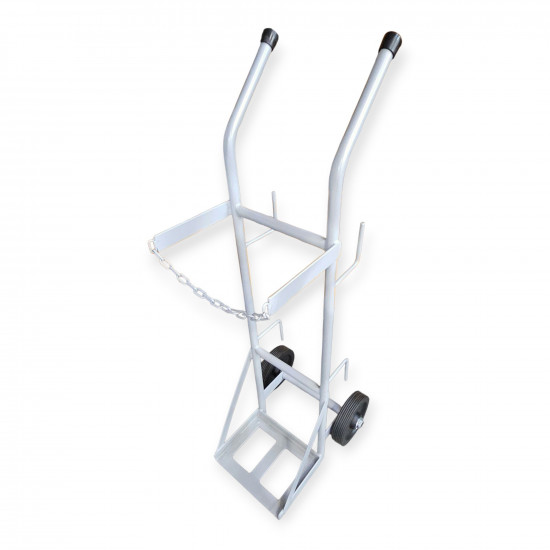 RIS-TROLLEYS / Single Heavy Duty Gas Cylinder Bottle Welding Trolley RIS-TROLLEYS / Single Heavy Duty Gas Cylinder Bottle Welding Trolley