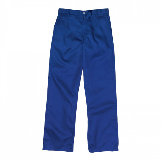 SAFETY-PPE / Premium J54 100% Cotton Conti Suit, Royal Blue, Trousers, Size 36 / 20015RBT36