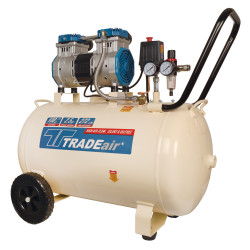 TRADEair / 100L Silent Oil Free Compressor, 1.8Kw, Direct Drive 2.5HP / MCFRC254 TRADEair / 100L Silent Oil Free Compressor, 1.8Kw, Direct Drive 2.5HP / MCFRC254