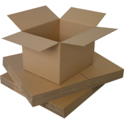 RIS-PACKAGING / Stock 1 Single Walled Cardboard Moving Boxes 10/Pack 150mmx100mmx150mm  