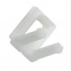 RIS-PACKAGING / Poly PVC Buckles for Hand Strapping 12mm x1000pcs / POLYPVCBUCKLE12