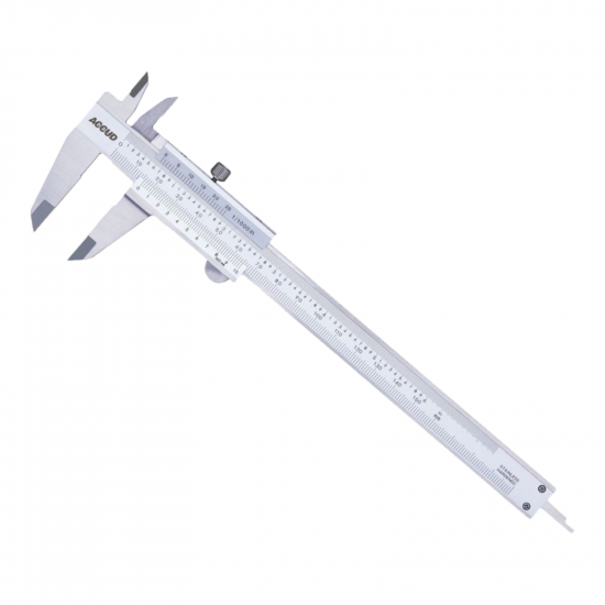 ACCUD Vernier Caliper 150mm 0.05mm Acc. Din862 0.05mm Grad. S/steel