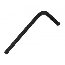 TORK CRAFT L-wrench Hex 2.5 55 X 17mm Crv Black