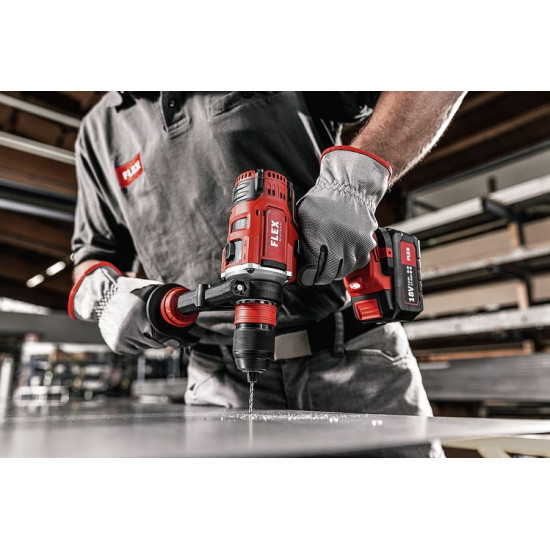 FLEX / 4 Speed Cordless Drill Driver 18.0V, Brushless, Tool Only / DD 4G 18.0-EC C 