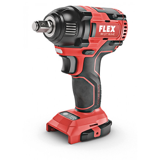 FLEX / Brushless 1/2 Impact Wrench Drill Driver 18.0V, Cordless, with 3 Torque Settings / IW 1/2 18.0-EC C