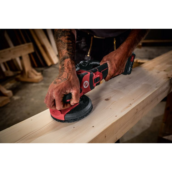 FLEX / Cordless SUPRAFLEX 18V, Brushless Set for Painted Surfaces, Wood, Stone and Metal, Includes 2x5.0Ah Batteries and Intelligent Charger in a L-BOXX / SE 125 18.0-EC/5.0 Set 