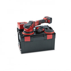 FLEX / Random Orbit Polisher Set, Brushless, Cordless 18V 150MM, 2x5.0Ah Batteries, I-Charger, in Carry Case / XFE15_18EC_SET FLEX / Random Orbit Polisher Set, Brushless, Cordless 18V 150MM, 2x5.0Ah Batteries, I-Charger, in Carry Case / XFE15_18EC_SET