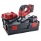 FLEX / Cordless Jigsaw, Brushless Tool Set, 2x2.5Ah Batteries, I-Charger in L-BOXX / JSB 18.0-EC/5.0 SET
