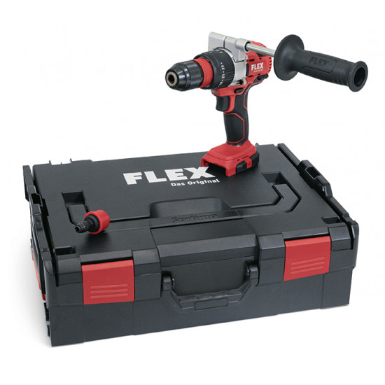 FLEX / Brushless Impact  Drill Driver Set,  2x2.5Ah Batteries in Carry Case / PD 2G 18.0-EC/2.5 SET