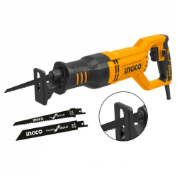 INGCO / Reciprocating Saw 750 Watt, No-Load Speed 900-3300rpm, Includes Metal Saw Blade & Wood Saw Blade  / RS8008