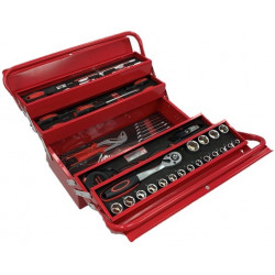 TONI / 88 Piece Tool Box, 5 Drawer Canter Lever Tool Kit, 2 Handles / SK88  TONI / 88 Piece Tool Box, 5 Drawer Canter Lever Tool Kit, 2 Handles / SK88
