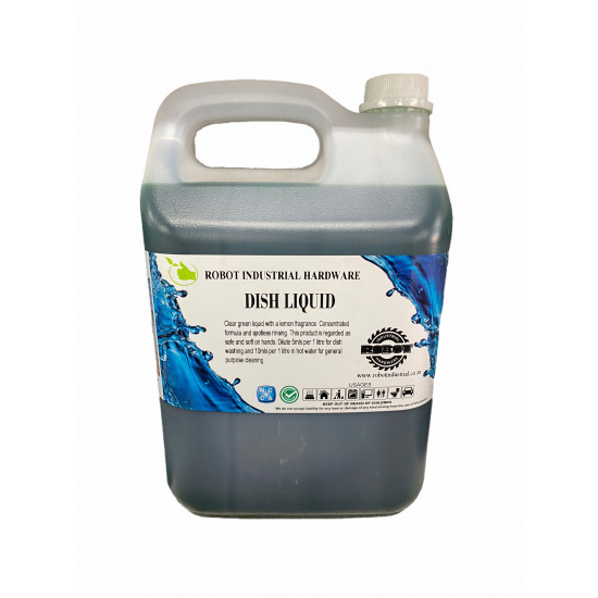 RIS-CLEANING / Economic Dishwashing Liquid Green 5ltr / OPT1400