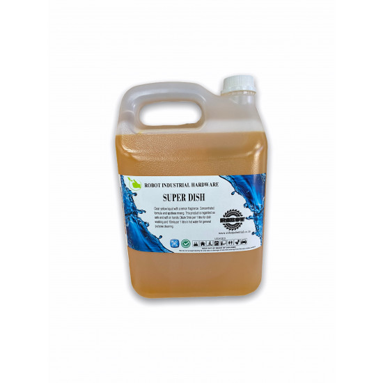RIS-CLEANING / Super Dishwashing Liquid Yellow Premium 5ltr / OPT1407