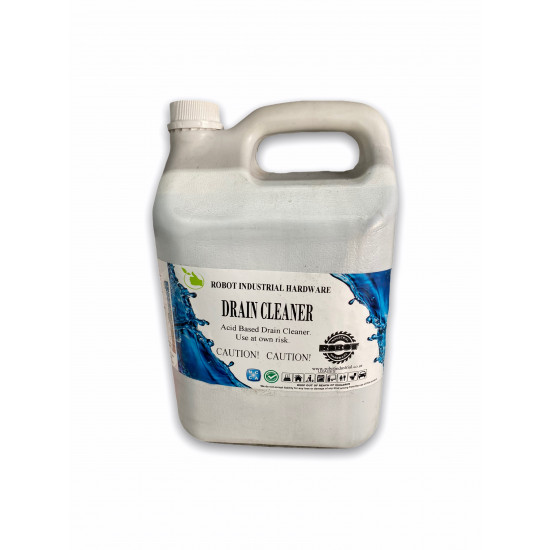 RIS-CLEANING / Drain Cleaner Acid Based 5ltr / OPT1600