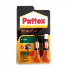 ADHESIVE EPOXY PATTEX CLEAR REPAIR 22ML CARD N3