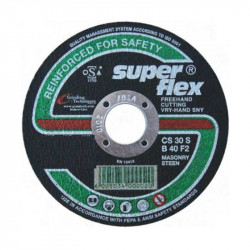 ABRASIVE DISC CUTTING STONE S/FLEX 100mm*2.5mm*16.0mm