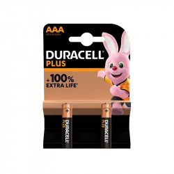 BATTERY DURACELL PLUS ELEC  AAA 2'S 1.5V MN2400B2